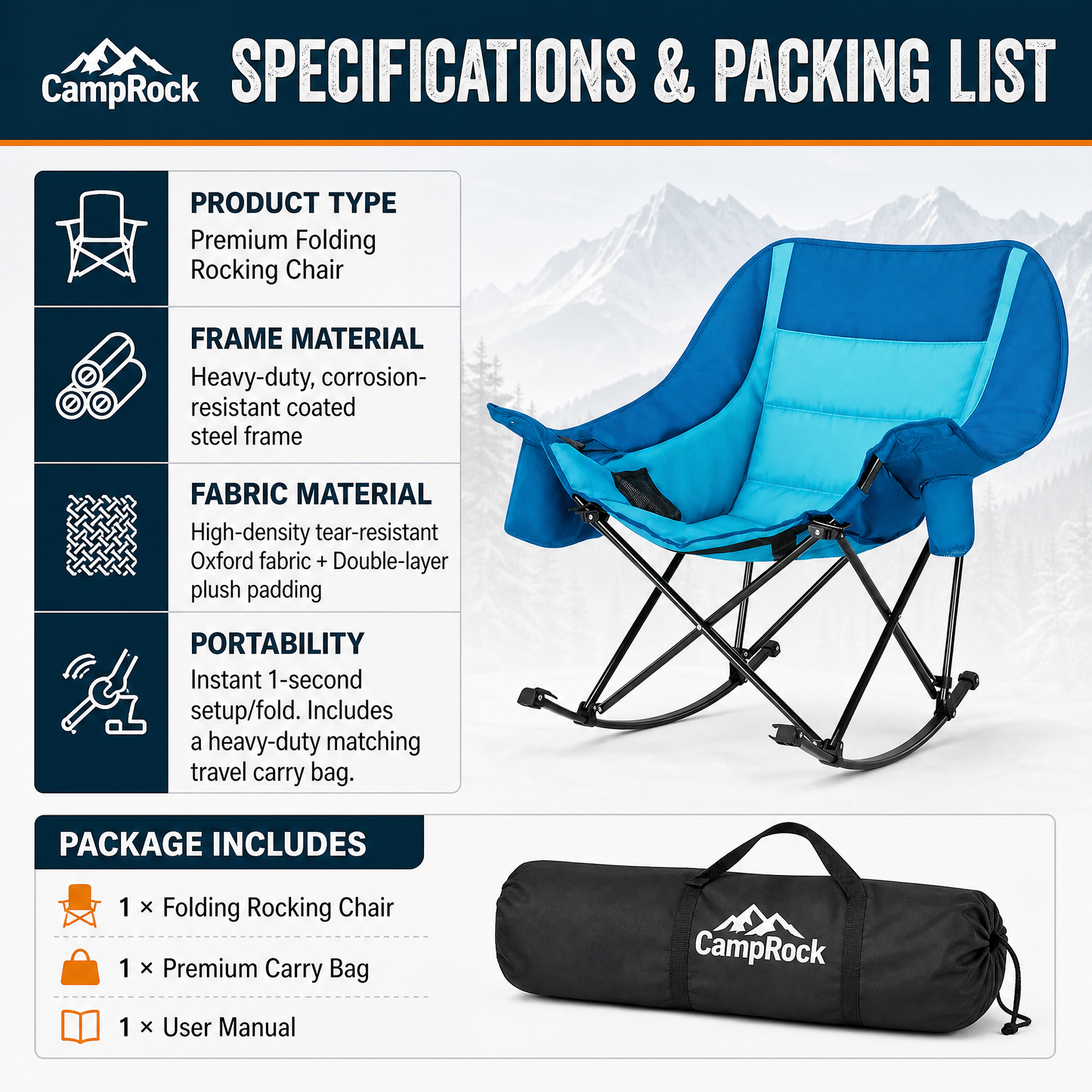 CampRock™ Rocking Chair