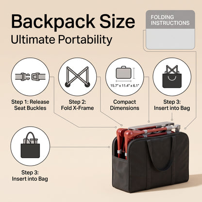 Ultra Lightweight Foldable Rollator for Adults – Z35 Walkers with Dual X-Design Supports 300 lbs Includes Carry Bag