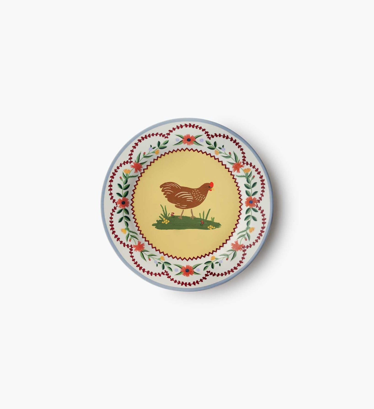 Porcelain Dessert Plate Set - Home Sweet Home